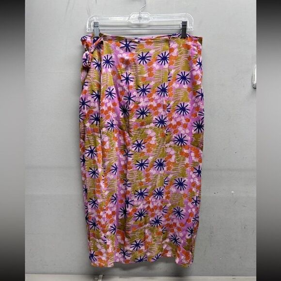 Vera for Anthropologie floral midi skirt - Picture 3 of 14